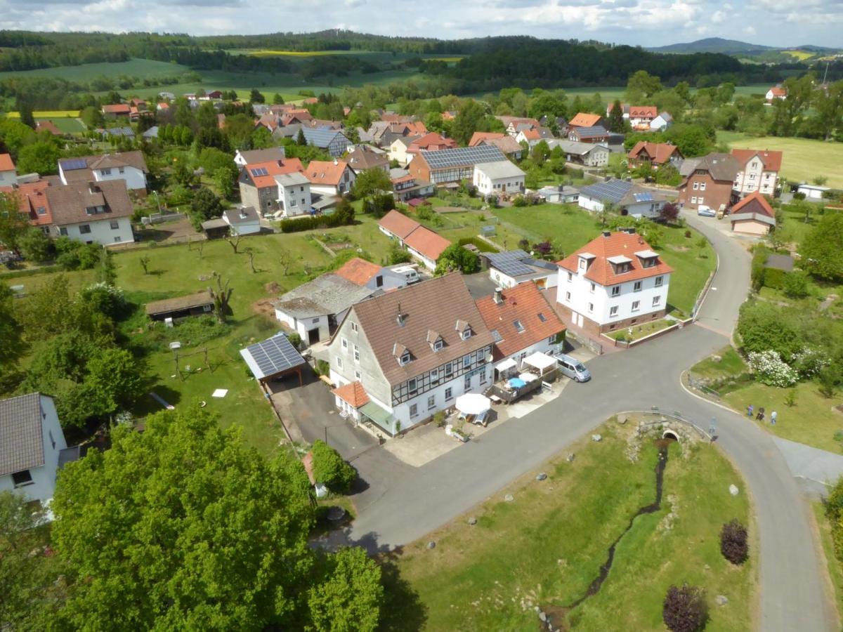 Ferienwohnung An Der Schlier Neuental Exteriör bild